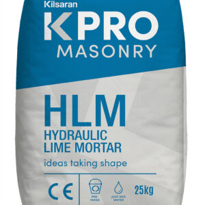 KPRO hydraulic lime mortar.